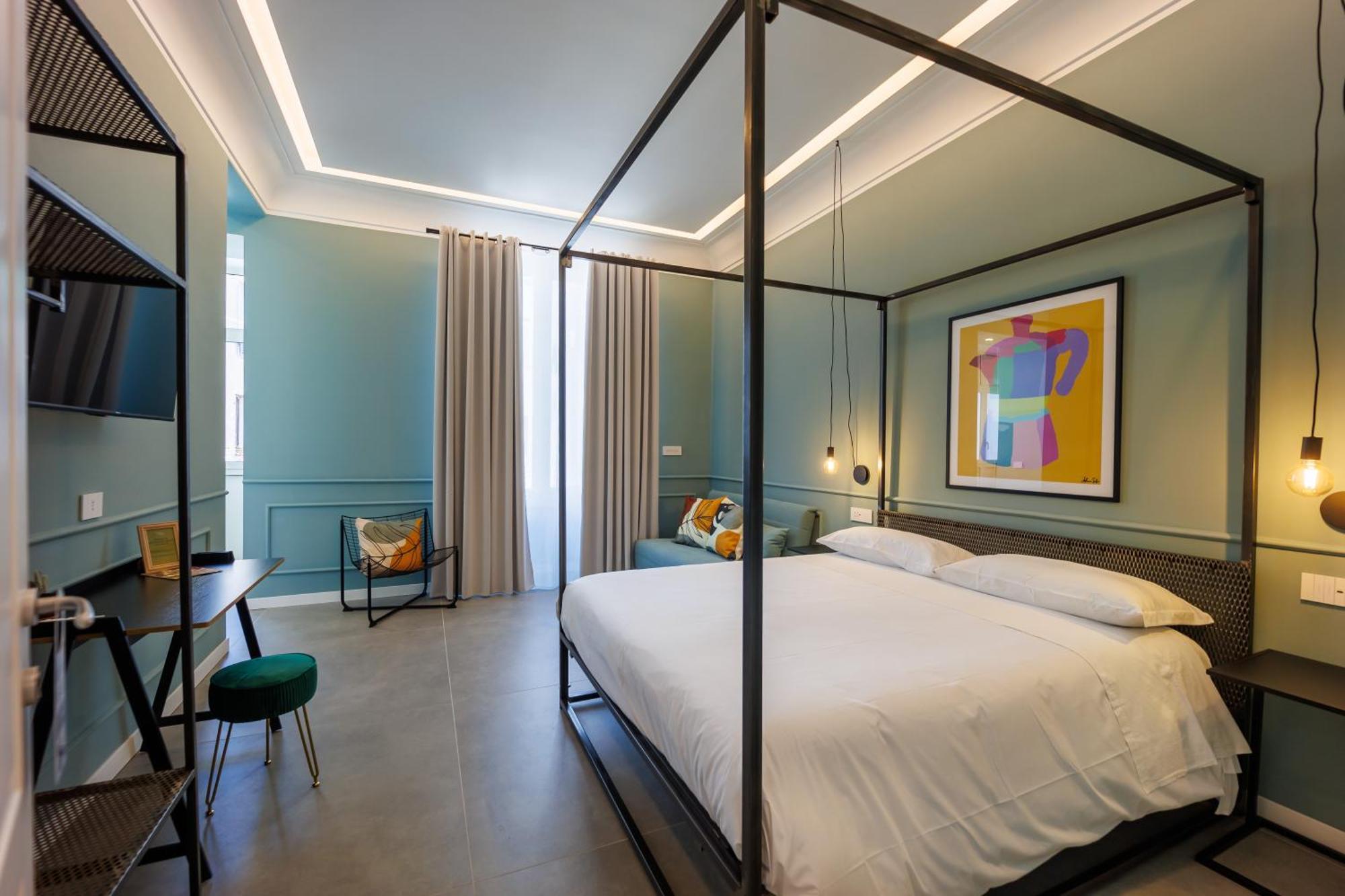 Le Stanze Di Napoli Hotell Exteriör bild