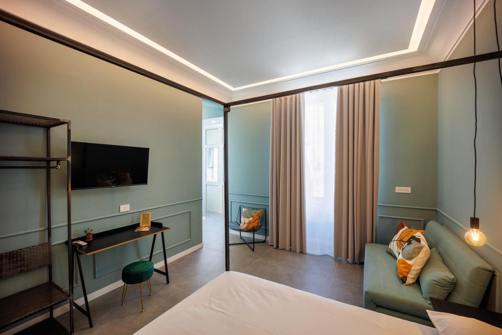 Le Stanze Di Napoli Hotell Exteriör bild